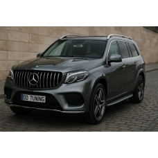 Передня решітка GT Panamericana (для GLS) для Mercedes GL/GLS сlass X166 2012-2019 рр
