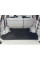 Текстильный коврик багажника Premium 2 шт Черный (7 мест) для Toyota Land Cruiser 100 1998-2007 гг
