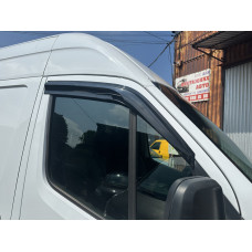 Ветровики на окна (2 шт, Sunplex Sport) для Mercedes Sprinter W907/W910 2018- гг