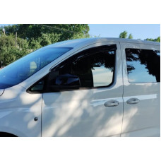 Ветровики на окна (2 шт., Sunplex Sport) для Volkswagen Caddy 2020- гг