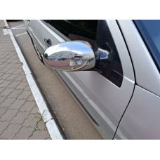 Накладки на Зеркала (2 шт., Нержавейка) для Ford Focus I 1998-2005 гг