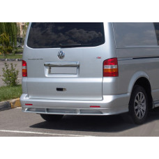 Накладка на задний бампер ABT (грунтованная под покраску) для Volkswagen T5 Multivan 2003-2010 гг