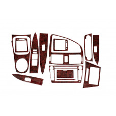 Накладки на панель Карбон для Toyota Avensis 2009-2018 рр