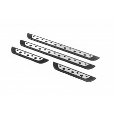 Накладки на пороги (Dotline, 4 шт., нержавейка)