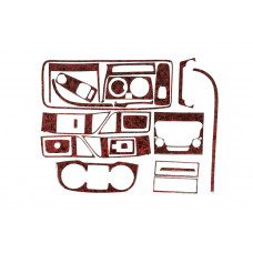 Накладки на панель приборов (2014-2025) Дерево для Fiat Ducato