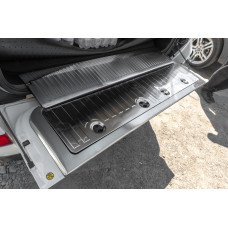 Комплект вставок в багажник из нержавеющей стали для Toyota Land Cruiser 200 2007-2021 гг