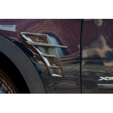 Універсальні вентиляційні накладки на крила тип-F (імітація, 2 шт)