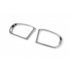 Хромированные Накладки на Зеркала (2 шт., пластик) для Mercedes C-class W203 2000-2007 гг