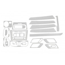 Накладки на панель приборов (Большой комплект) Карбон для Volkswagen Golf 6 2008-2014 гг