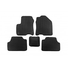 Коврики EVA V1 (Electro, Черные) для Hyundai Kona 2017-2023 гг