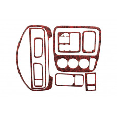 Декор панели Черный для Honda CRV 1996-2001 гг