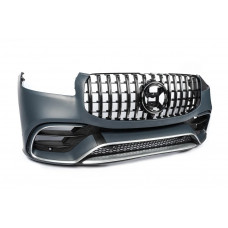 Передний бампер в собранном виде AMG GLS63 для Mercedes GLS X167