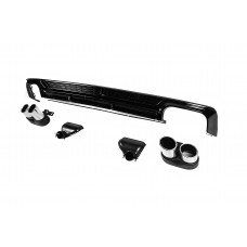 Задній дифузор з насадками S-Style (для Base) для Ауди A6 C8 2018- рр