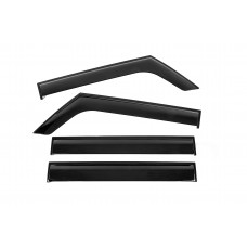 Ветровики Niken Luxury (4 шт) для Jeep Wrangler 2018- гг