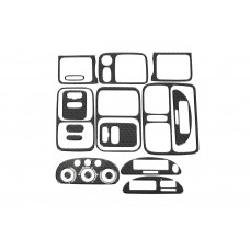 Накладки на Панель Приборов Карбон для Renault Clio II 1998-2005 гг