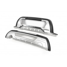 Передние и задние накладки (2 шт) для Renault Duster 2018-2024 гг