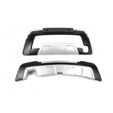 Передняя и задняя накладки 2014-2018 (2 шт) для Renault Duster