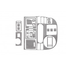 Накладки на Панель Приборов Карбон для Volkswagen T5 Multivan 2003-2010 гг