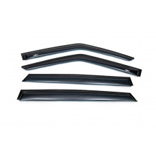 Ветровики SW (4 шт, HIC) для Skoda Fabia 2007-2014 гг