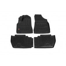 Коврики резиновые Stingray 3D (4 шт, полиуретан) для Peugeot Partner Tepee 2008-2018 гг