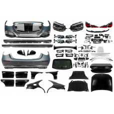 Комплект рестайлинга в W223 Maybach (с дверными ручками и вставками) для Mercedes S-сlass W221 2005-2013 гг