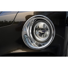 Накладки на протитуманки (2 шт) для BMW X6 F-16 2014-2019 рр