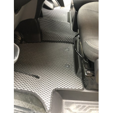 Коврики EVA (Передние, Черные) для Ford Custom 2013-2022 гг