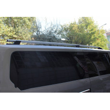 Рейлинги OmsaLine Sport (2 шт, серые) Короткая База для Ford Transit 2014- гг