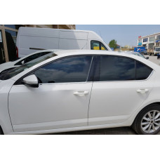 Окантовка Окон (6 шт, Нержавейка) для Skoda Octavia III A7 2013-2019 гг