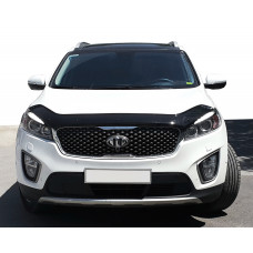 Дефлектор капота (EuroCap) для Kia Sorento III UM 2014-2020 гг