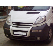 Передняя губа (2001-2006 грунт под покраску) для Opel Vivaro