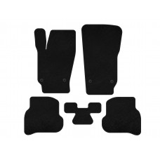 Килимки текстильні Classic (HB, 3/5-ти дверний, Чорний) для Volkswagen Polo 2010-2017 рр