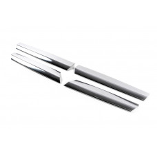 Хромированные Накладки на Решетку (2006-2013, Нержавейка) Carmos - Турецкая Нержавеющая Сталь для Mercedes Sprinter W906