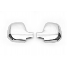 Накладки на зеркала 2008-2012 (2 шт., нерж.) для Peugeot Partner Tepee
