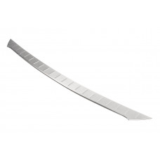 Накладка на задний бампер OmsaLine Нержавейка для Peugeot 2008 2019- гг