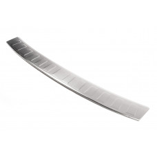 Накладка на задний бампер OmsaLine (нержавейка) для BMW X6 E-71 2008-2014 гг