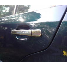 Хромированные Накладки на Ручки Дверей (4 шт, Нержавейка) для Mercedes E-сlass W124 1984-1997 гг