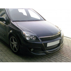 Передняя губа HB V1 (грунт под покраску) для Opel Astra H 2004-2013 гг
