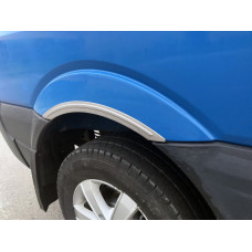 Узкие накладки на арки нержавейка (4 шт) для Volkswagen Crafter 2006-2016 гг