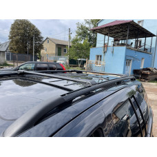 Поперечины на стандартные рейлинги WingBar V1 (2 шт) Черные для Jeep Grand Cherokee WJ 1999-2004 гг
