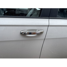 Накладки на ручки (4 шт, нерж) OmsaLine - Італійська нержавіюча сталь для Volkswagen Lavida/e-Lavida 2019- рр