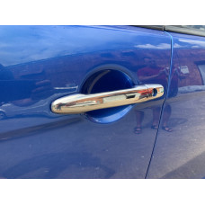 Накладки на ручки (4 шт., нерж.) Carmos - Турецька сталь (без чіпа) для Mitsubishi ASX 2010-2023 рр