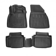 Резиновые Коврики Stingray 3D (2WD, 5 шт) для Renault Duster 2024- гг