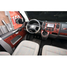 Накладки на Панель Приборов Дерево для Volkswagen T5 Caravelle 2004-2010 гг