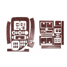 Накладки на панель Meric (V-Class, 1999-2003) Дерево для Mercedes Vito W638