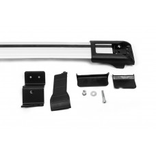 Поперечины на рейлинги с замком WingBar V1 (2008-2014, 2 шт) 2008-2014, Черный для Dacia Duster 2008-2018 гг