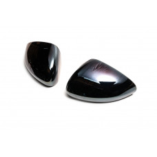 Накладки на Зеркала Черный Хром (2 шт., пластик) для Fiat Tipo 2016- гг
