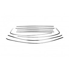 Полный комплект окантовки окон нержавейка для Fiat Tipo Cross 2021- гг