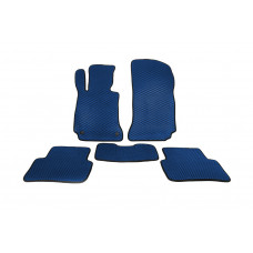 Коврики EVA (Синие) для Mercedes C-class W204 2007-2015 гг