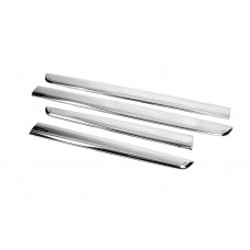 Накладки на двери Нержавеющая сталь (2014-2025, 4 шт) для Renault Kangoo